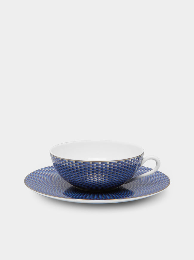 Raynaud - Trésor Bleu Porcelain Teacup and Saucer -  - ABASK - 