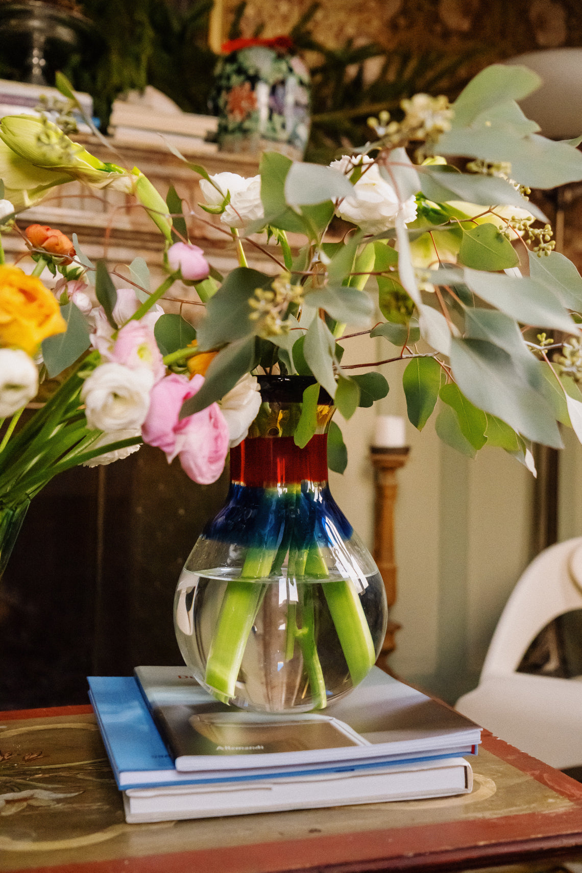 Venini - Gio Ponti Fasce Hand-Blown Murano Glass Vase (12in/30cm) - Multiple - ABASK