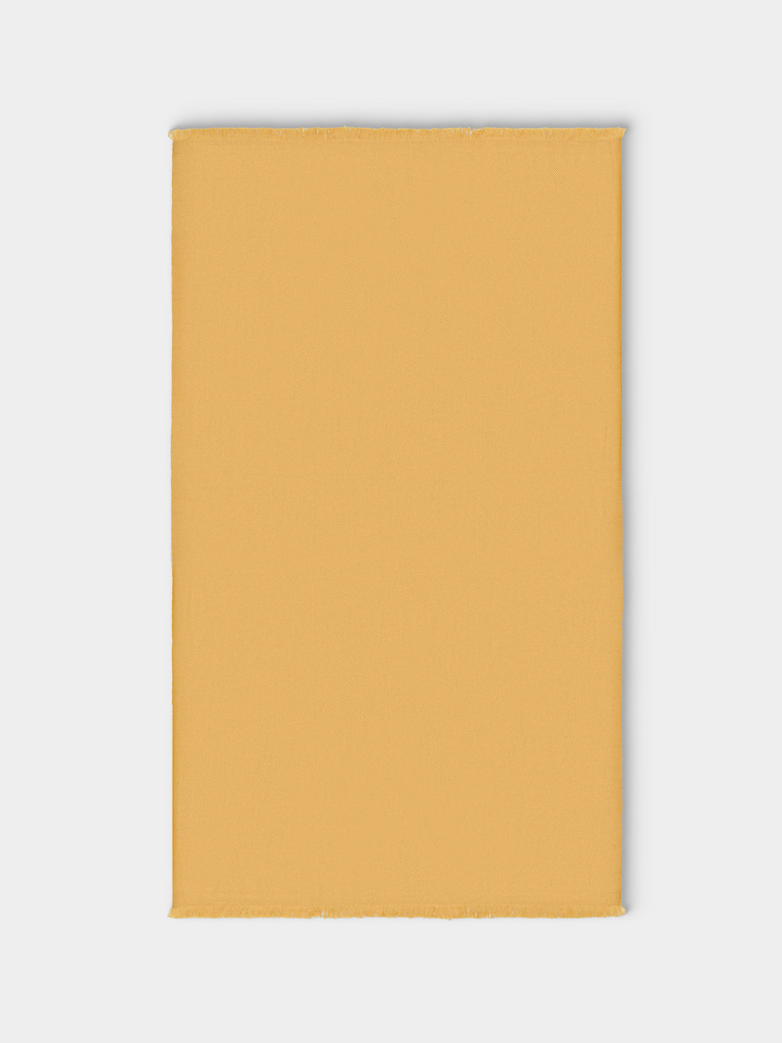 Me & K - Merino Wool and Cashmere King-Size Blanket (106in/2.7m) - Yellow - ABASK - 