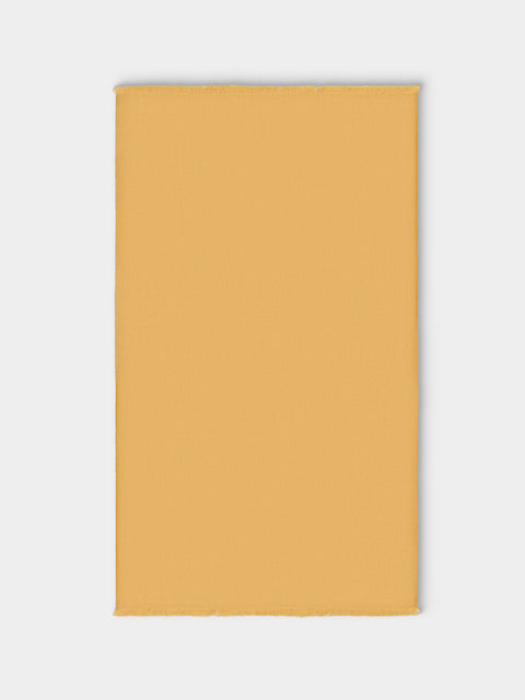 Me & K - Merino Wool and Cashmere King-Size Blanket (106in/2.7m) - Yellow - ABASK - 