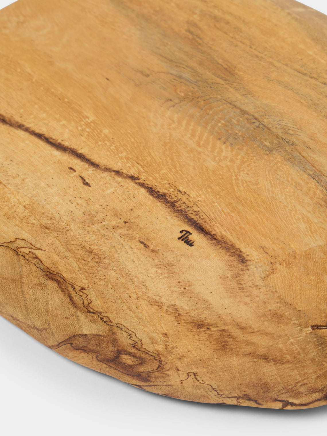 Thursday Furniture - Hand-Carved Hackberry Bowl - Natural - ABASK