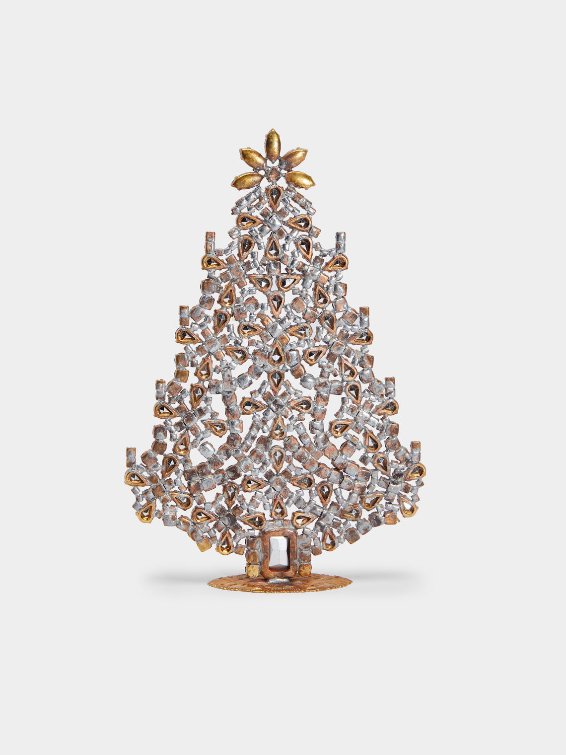 Antique and Vintage - 1930s Czech Jewelled Large Christmas Tree -  - ABASK