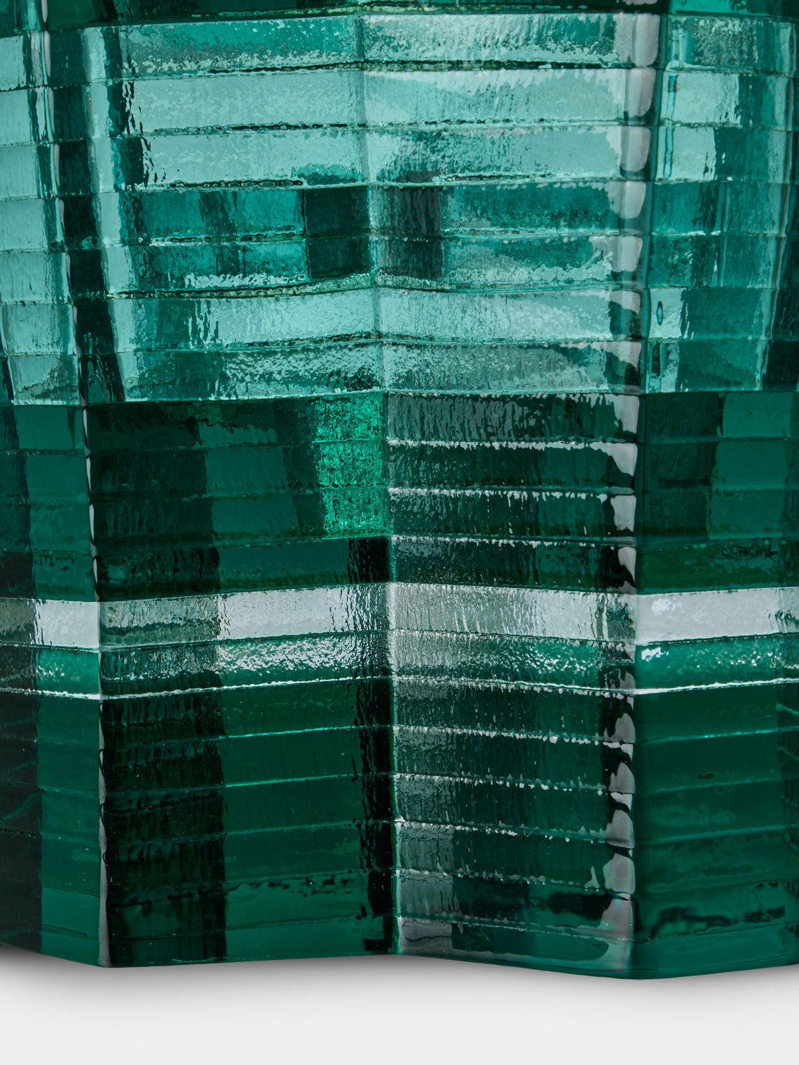 Isabella Kullmann - No. 6 Hand-Blown Glass Vase - Green - ABASK