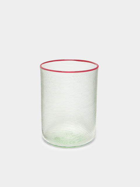 Giberto - Fizzy Hand-Blown Murano Glass Water Tumbler -  - ABASK - 