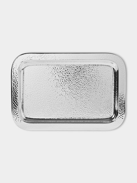 Robbe & Berking - Martelé Silver-Plated Tray (12in/31cm) - Silver - ABASK - 