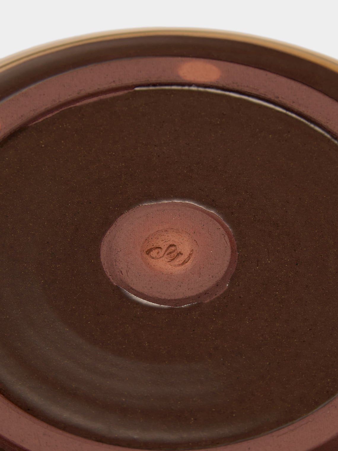 Mike Parry - Slipware Pasta Bowls (Set of 4) - Brown - ABASK