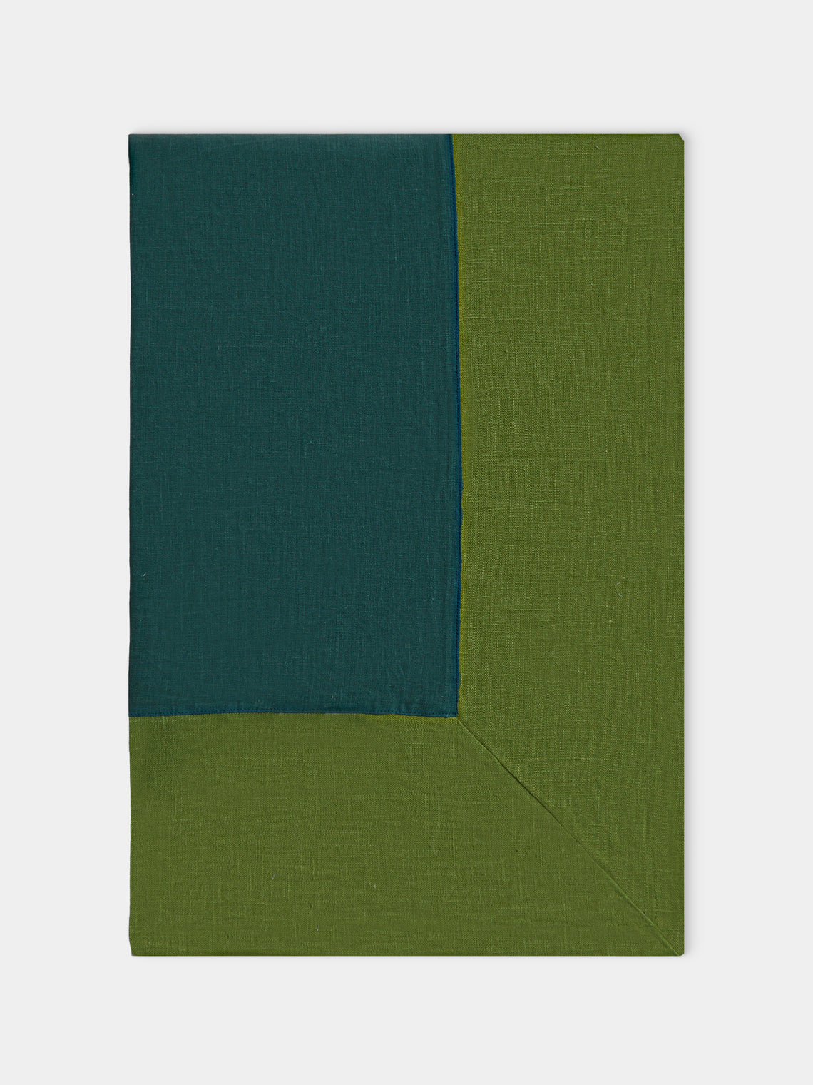 Borgo delle Tovaglie - Bauhaus Linen Tablecloth - Green - ABASK - 