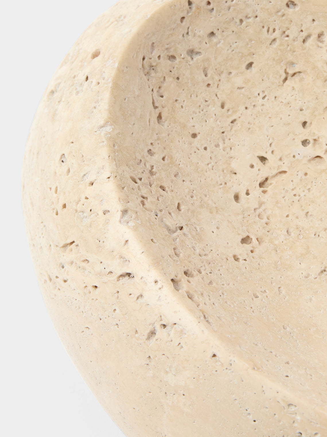 Anastasio Home - Droplet Marble Soap Dish - Beige - ABASK