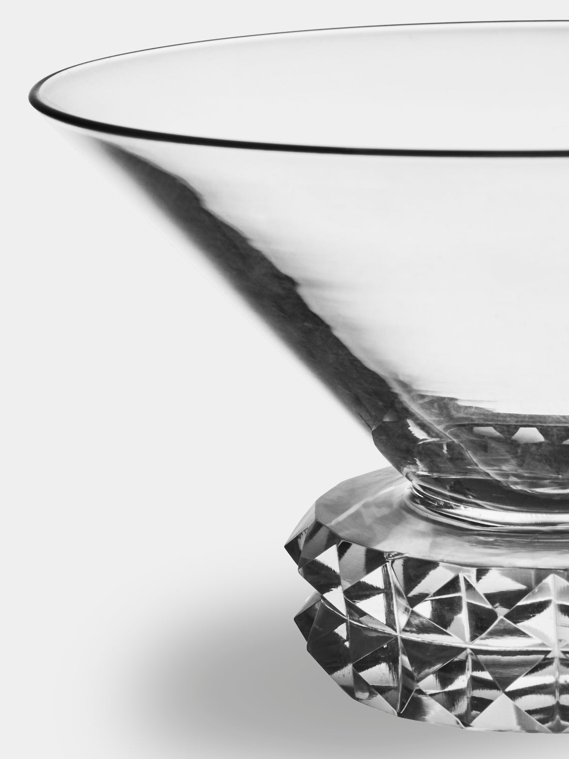 Antique and Vintage - 20th-Century Saint Louis Crystal Carafe with Coupes (Set of 11) - Clear - ABASK