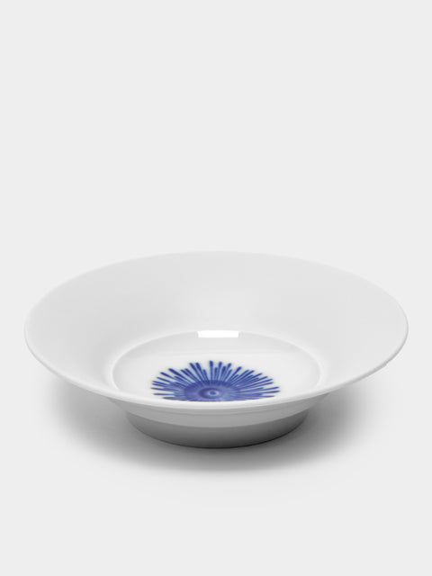 Hering Berlin - Ocean Porcelain Dessert Bowls (Set of 2) - White - ABASK- 