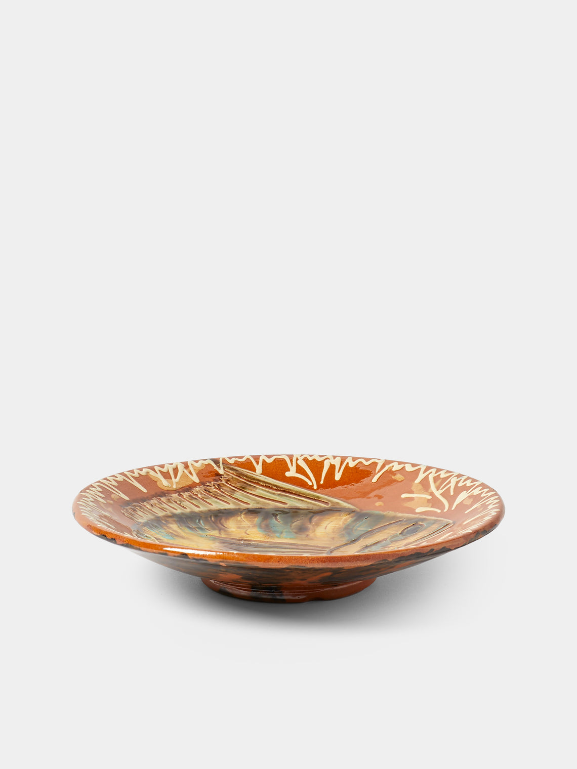 Antique and Vintage - Mid-Century Fish Ceramic Bowl - Multiple - ABASK - 