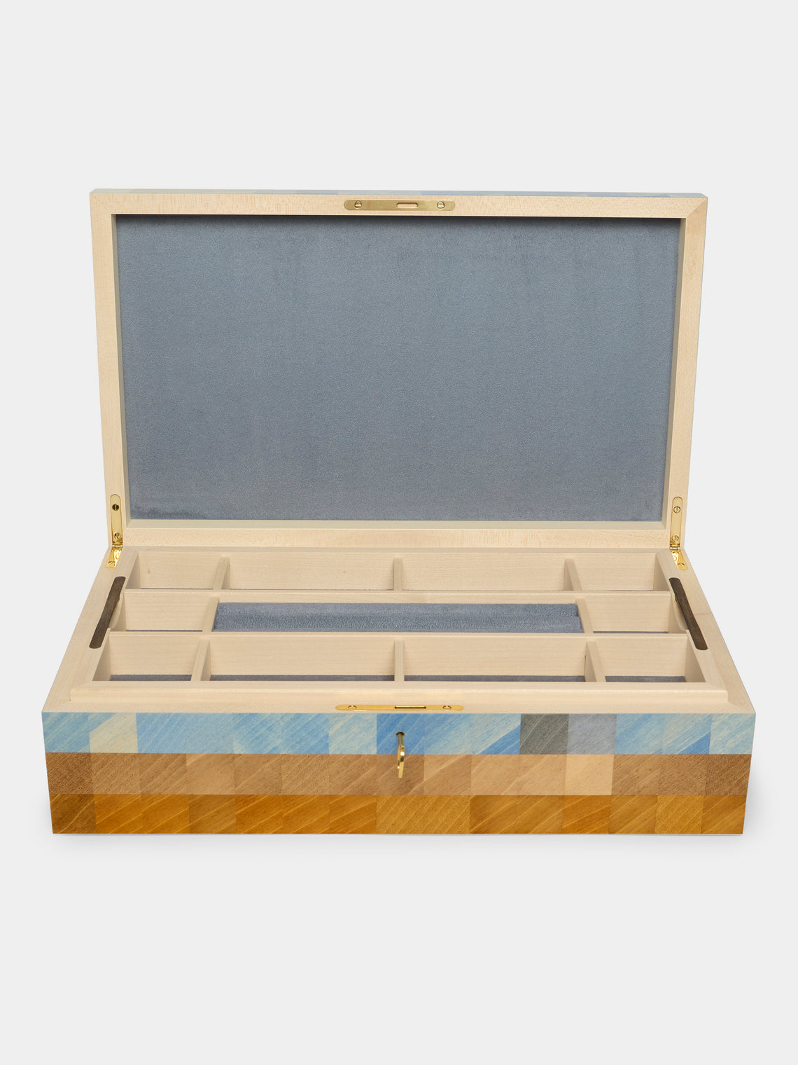 Kevin Stamper - Martello Tower Wood Watch Box (10 Watches) - Multiple - ABASK