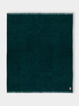 Brun de Vian-Tiran - Cirrus Handwoven Mohair Throw (71in/1.8m) - Blue - ABASK - 