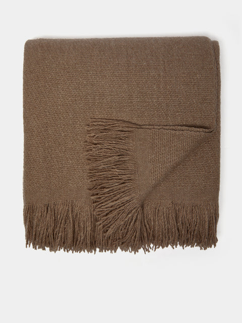 Denis Colomb - Cashmere Blanket - Taupe - ABASK - 