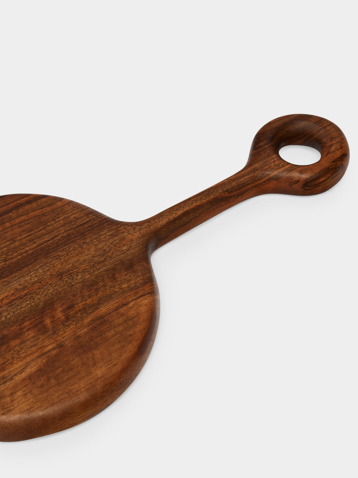 No. 2 Hand-Carved Oiled Walnut Serving Board
