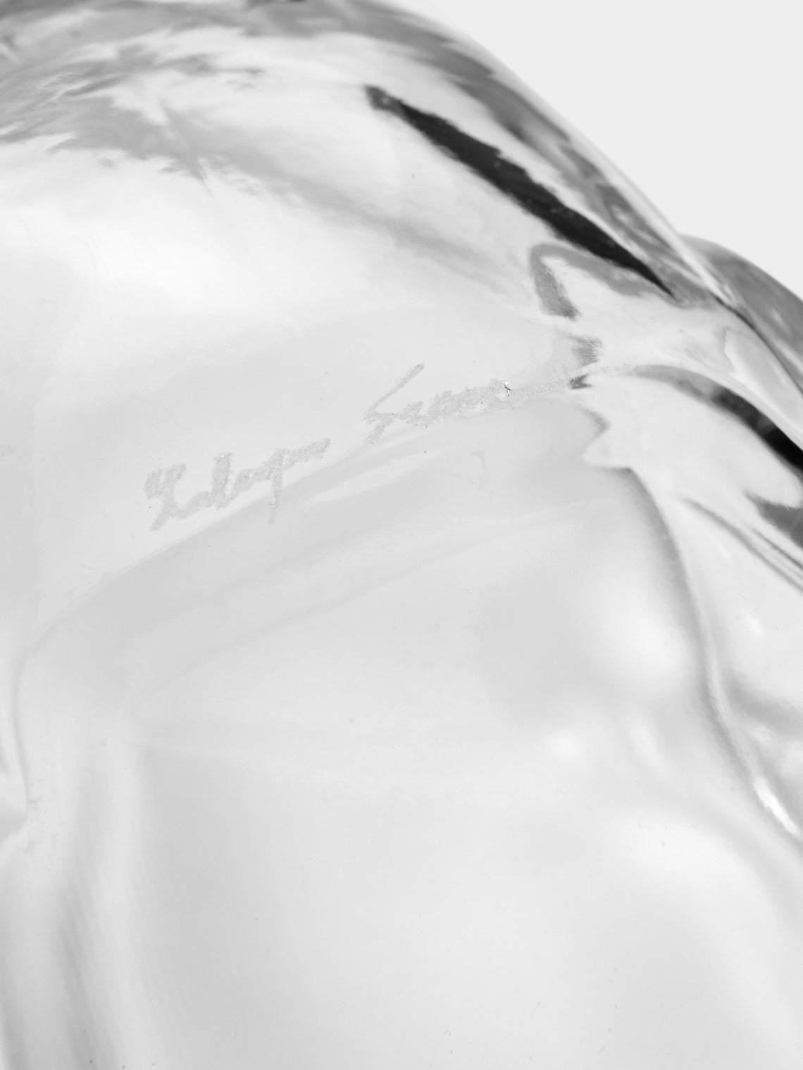 Antique and Vintage - 1930s Lalique Crystal Duck - Clear - ABASK