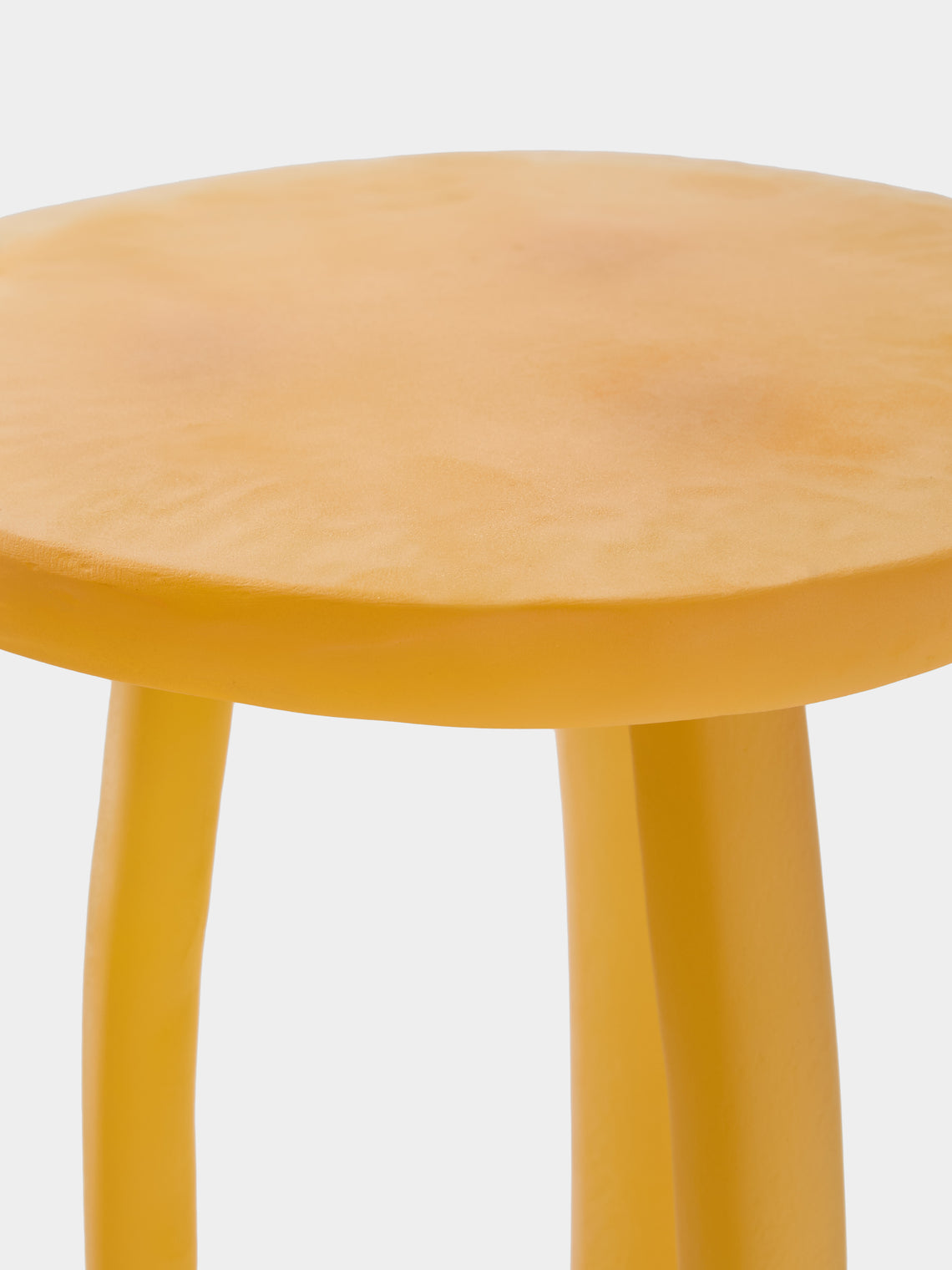 Szymon Keller - Lung Resin Martini Table (23.5in/60cm) - Yellow - ABASK