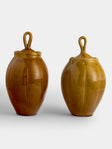 Neville Tatham - Slipware Large Ginger Jars (Set of 2) - Yellow - ABASK - 