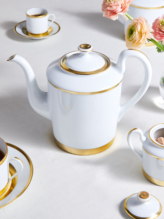 Robert Haviland & C. Parlon - William Porcelain Large Coffee and Tea Pot -  - ABASK
