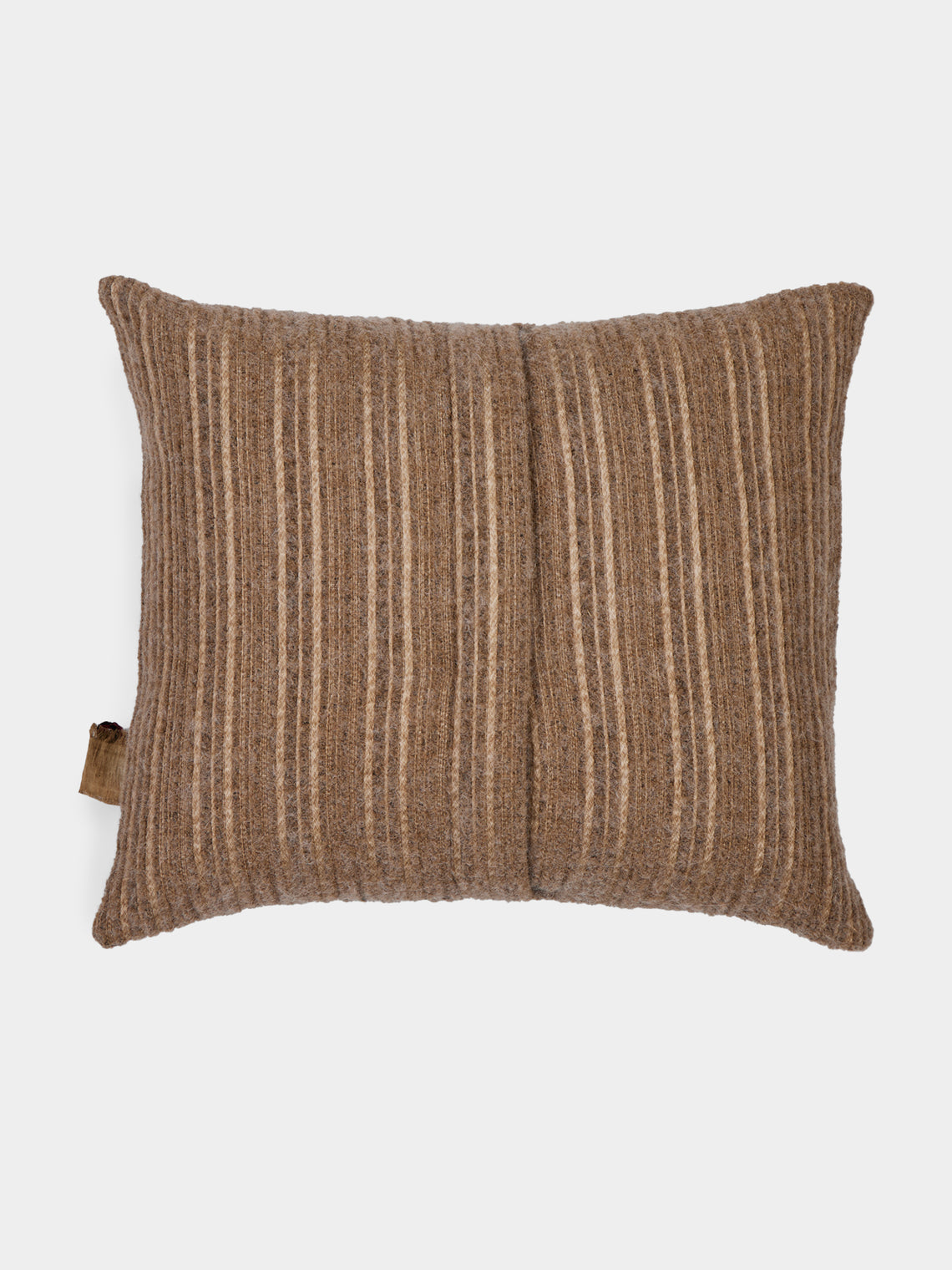 The House of Lyria - Lucidio Cotton-Blend Cushion (17.5in/45cm) - Beige - ABASK