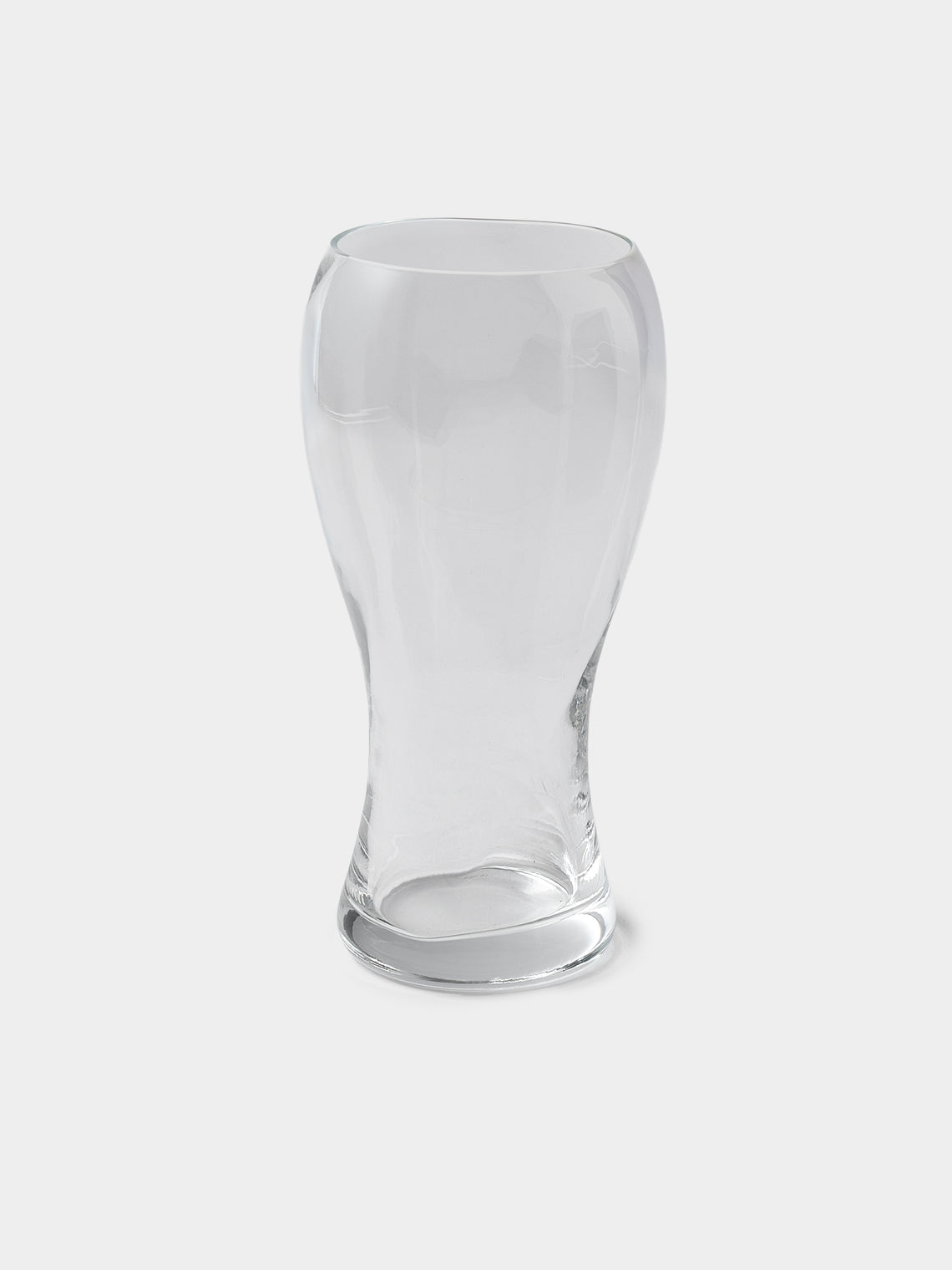 NasonMoretti - | Set of 6 | Marilyn Hand-Blown Murano Beer Glasses - Clear - ABASK