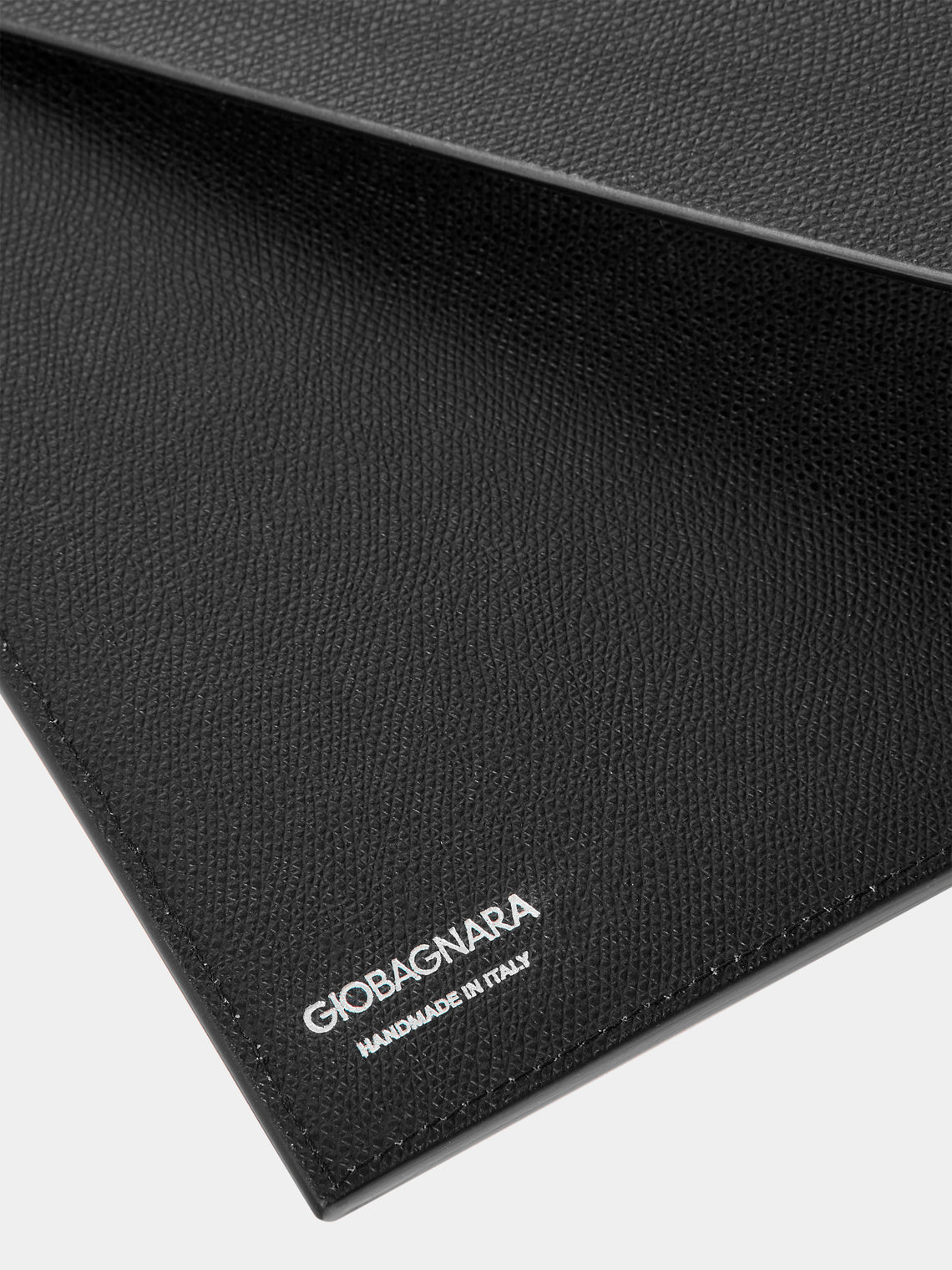 Giobagnara - Peter Leather Photo Frame (5x7") - Black - ABASK