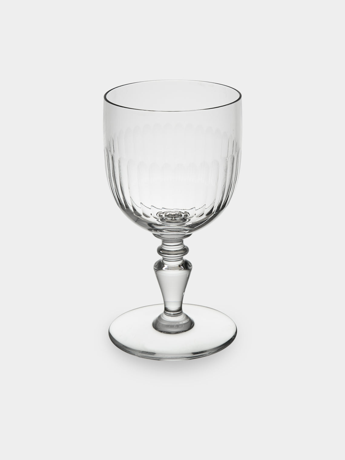 Antique and Vintage - Late-19th-Century Baccarat Renaissance Crystal Wine Glasses (Set of 18) - Clear - ABASK - 