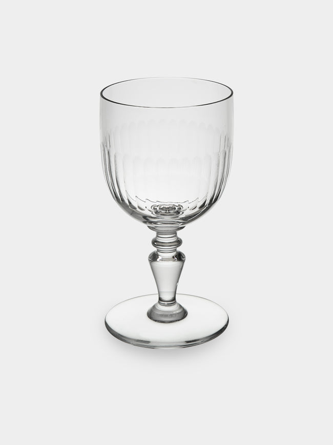 Antique and Vintage - Late-19th-Century Baccarat Renaissance Crystal Wine Glasses (Set of 18) - Clear - ABASK - 