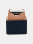 Giobagnara - Naples Leather Playing Cards Set - Navy - ABASK - 