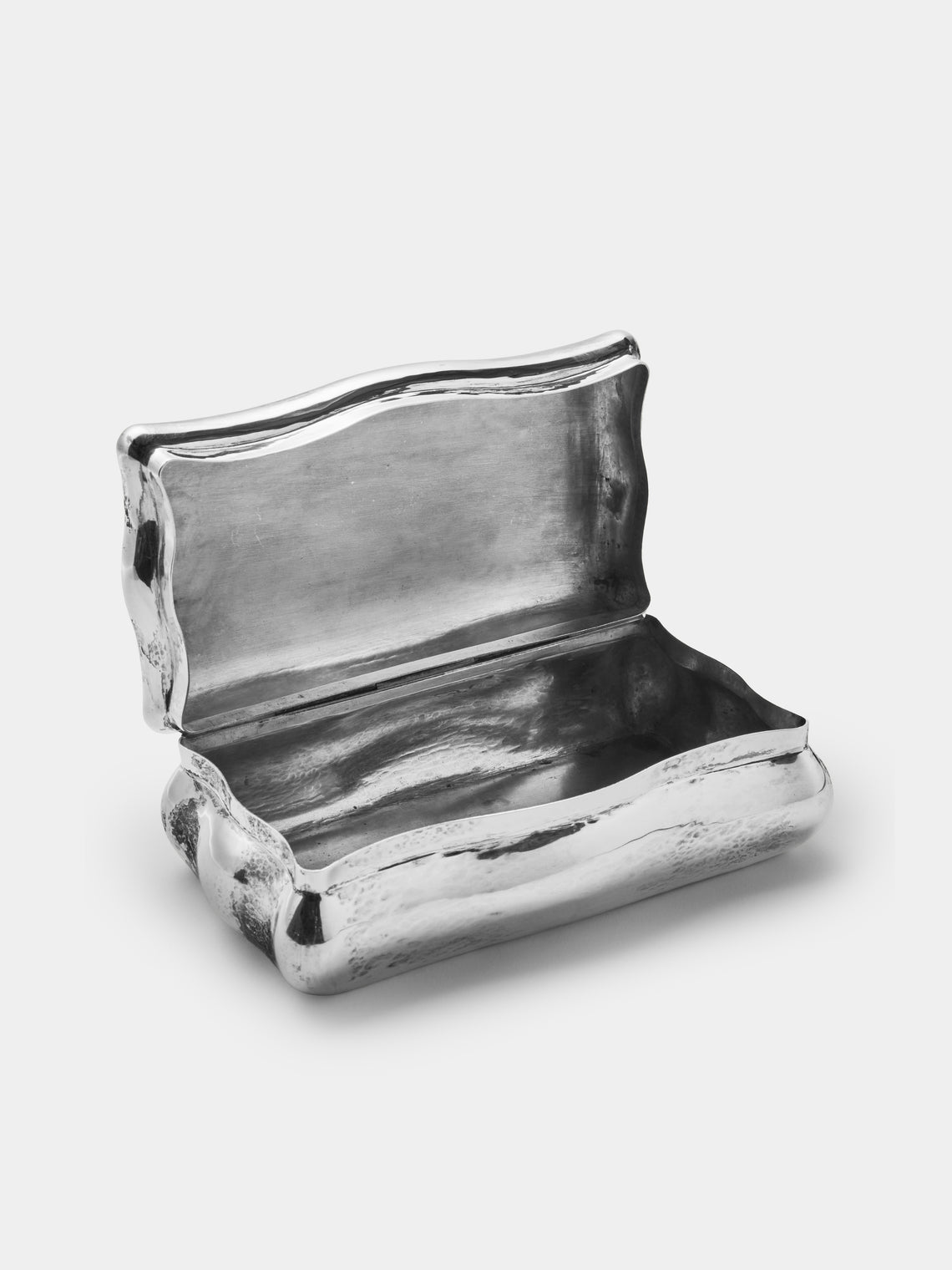 Antique and Vintage - 1930s Mario Buccellati Solid Box - Silver - ABASK