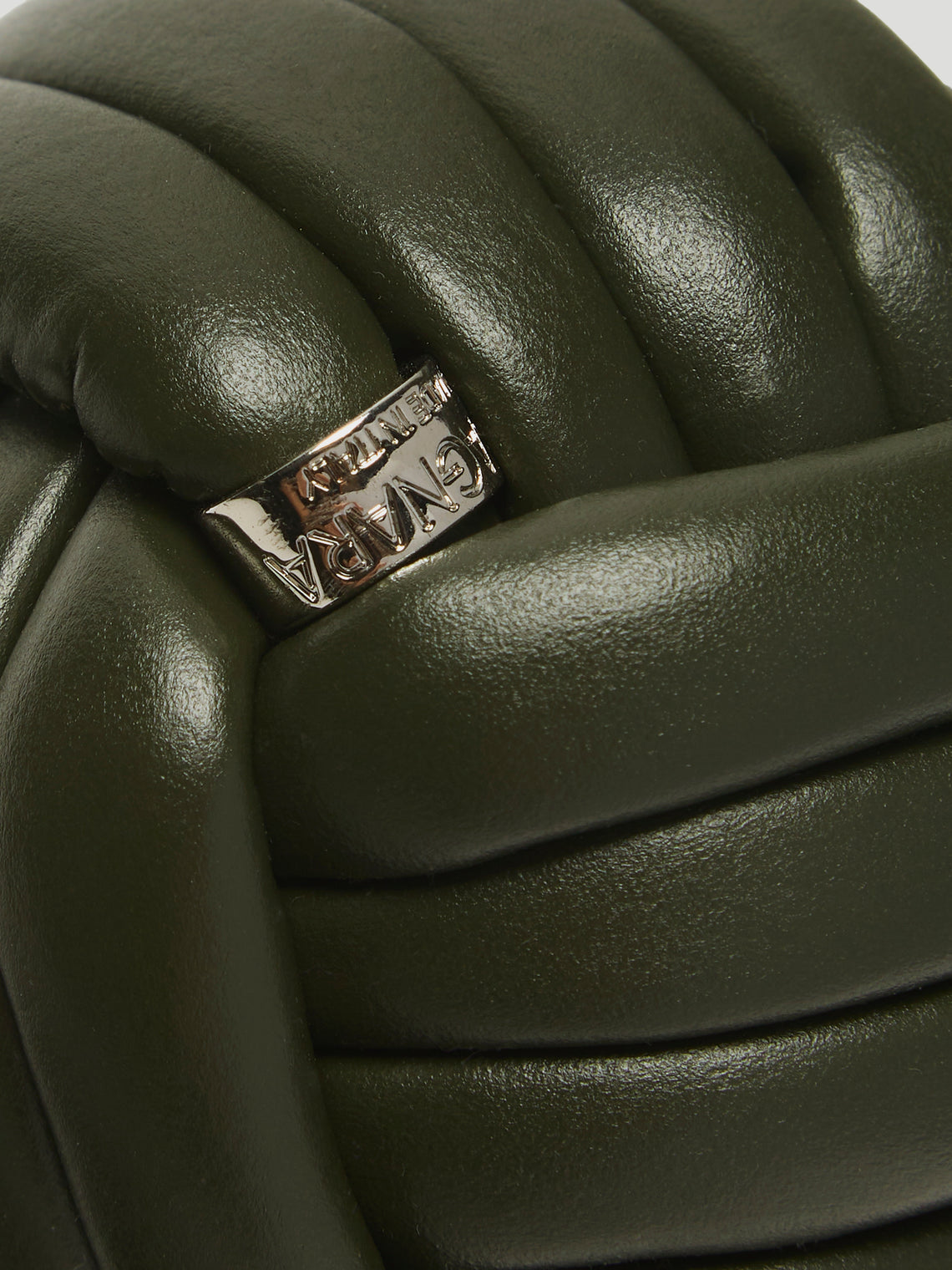 Giobagnara - Nodo Leather Paperweight - Green - ABASK