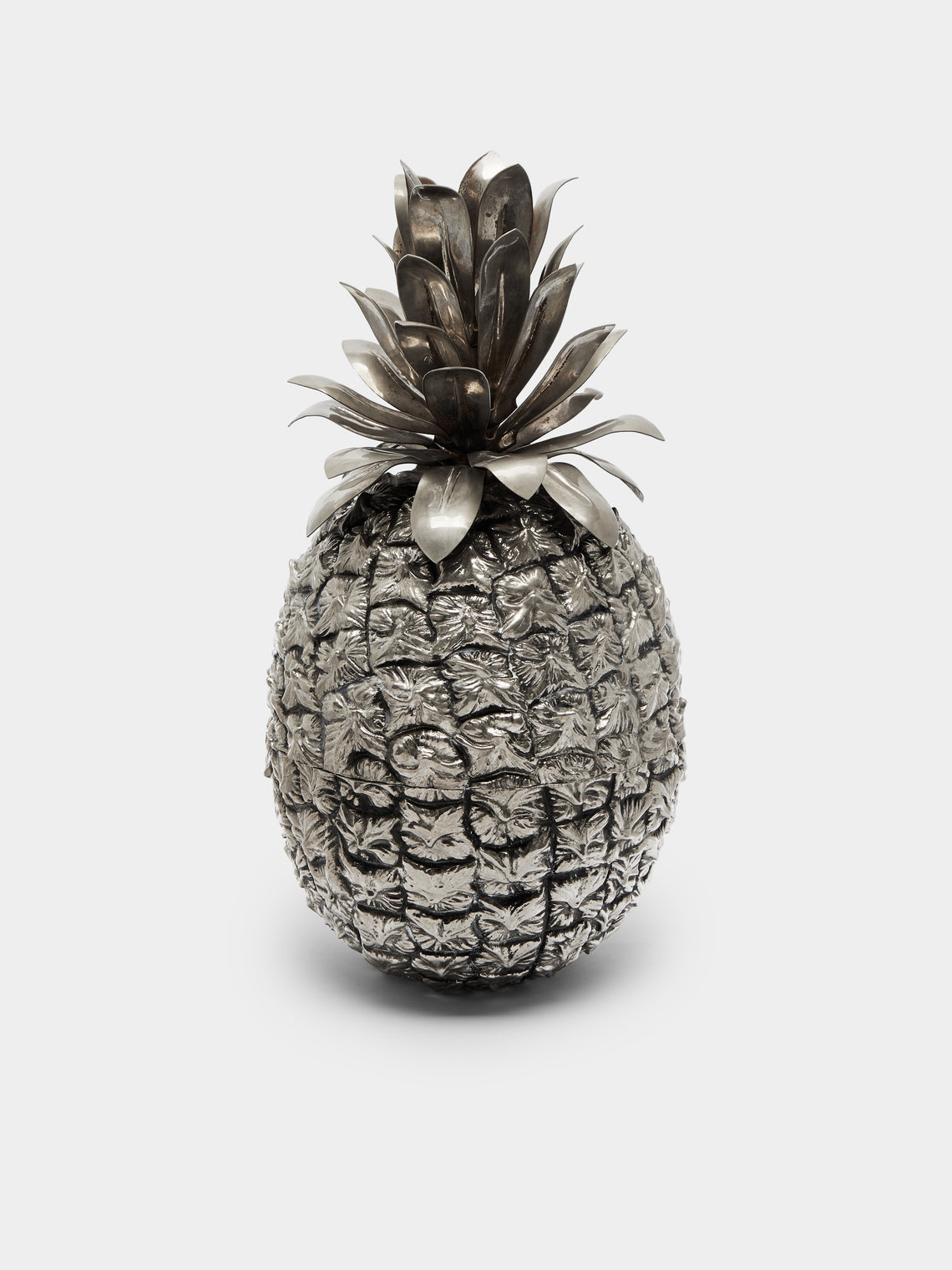 Antique and Vintage - 1960 Mauro Manetti Silver-Plated Pineapple Cooler -  - ABASK - 