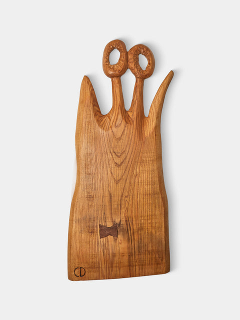 Eliot Daguet - Hand-Carved Ash Serving Board - Natural - ABASK - 