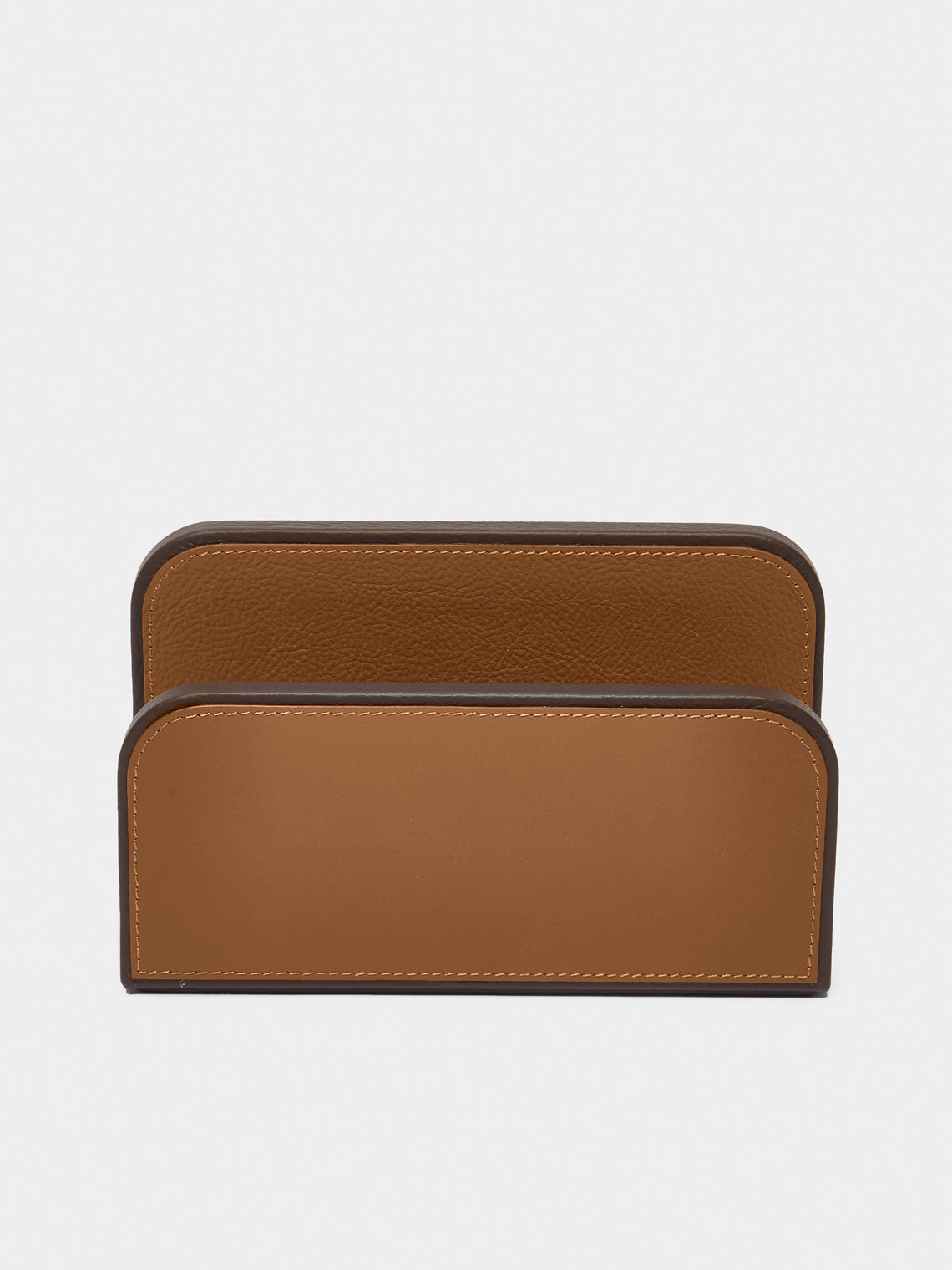 Giobagnara x Poltrona Frau - Leather Envelope Holder - Tan - ABASK - 
