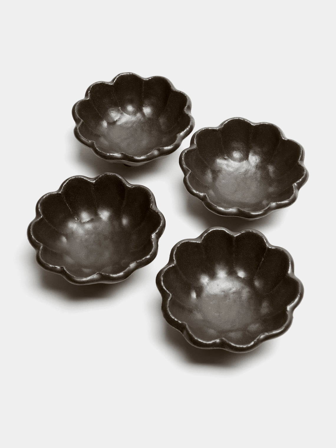 Rinka Ceramic Condiment Bowls (Set of 4)