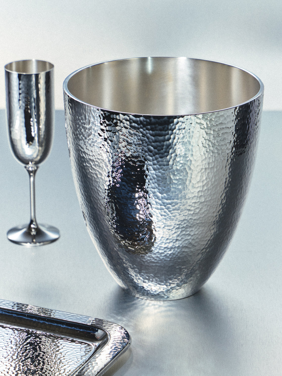 Robbe & Berking - Martelé Silver-Plated Champagne Cooler - Silver - ABASK