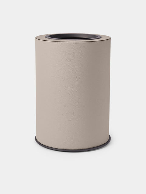Giobagnara - Positano Brass Wastepaper Bin - Light gray - ABASK - 
