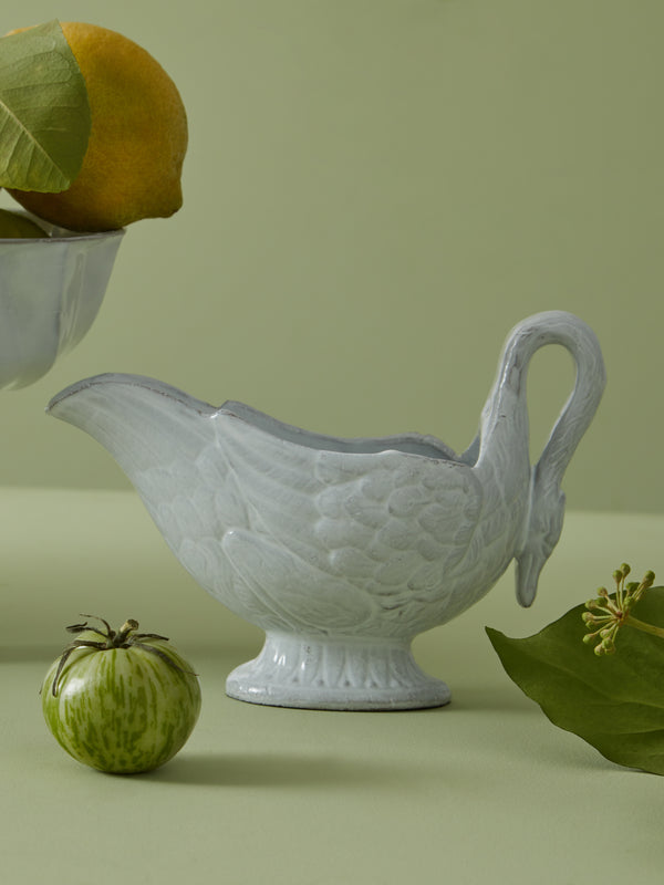 Astier de Villatte - Cygne Sauce Boat -  - ABASK