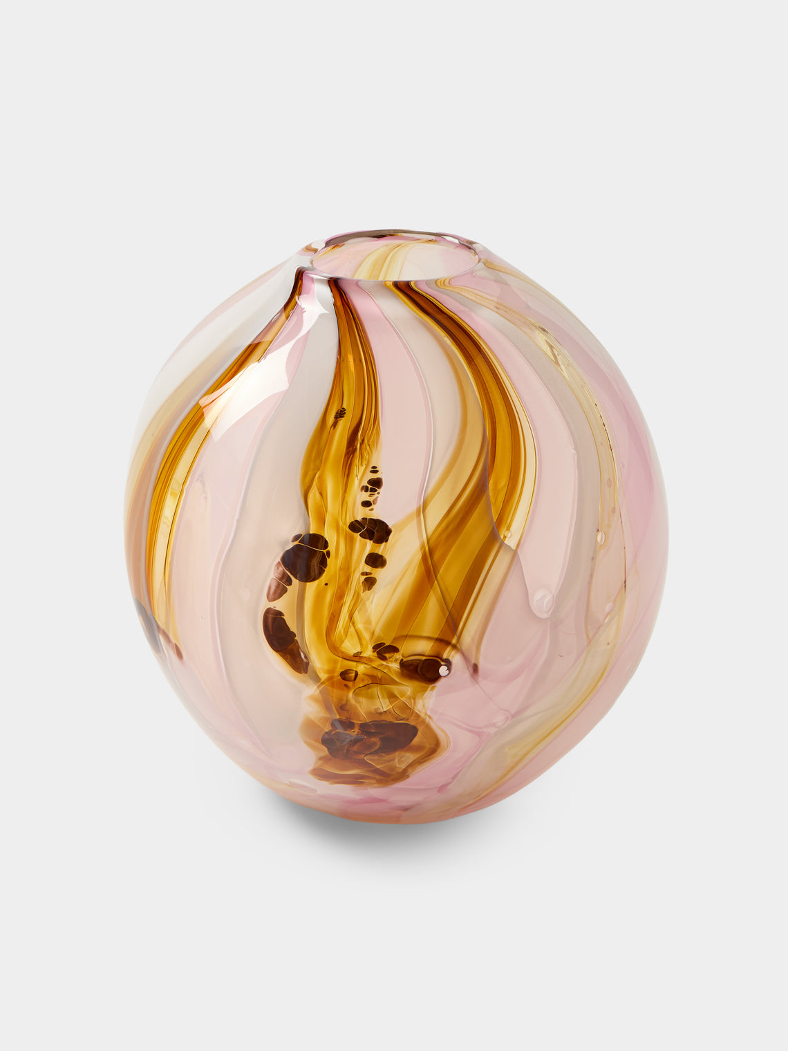 Moonarij - Moonjar Hand-Blown Glass Vase (12in/30cm) - Multiple - ABASK - 