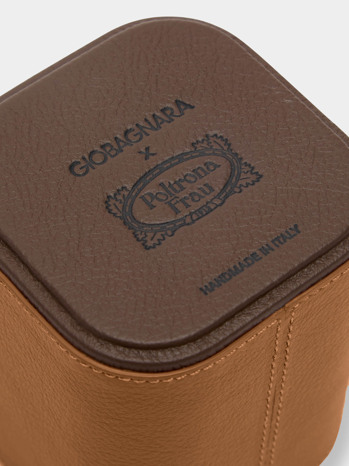 Giobagnara x Poltrona Frau - Leather Pen Holder - Tan - ABASK