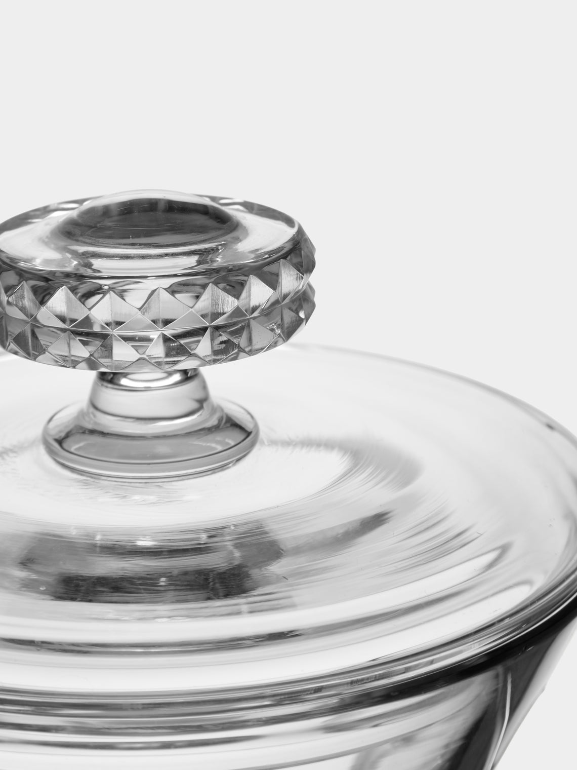 Antique and Vintage - 1960s Baccarat Crystal Punch Bowl - Clear - ABASK