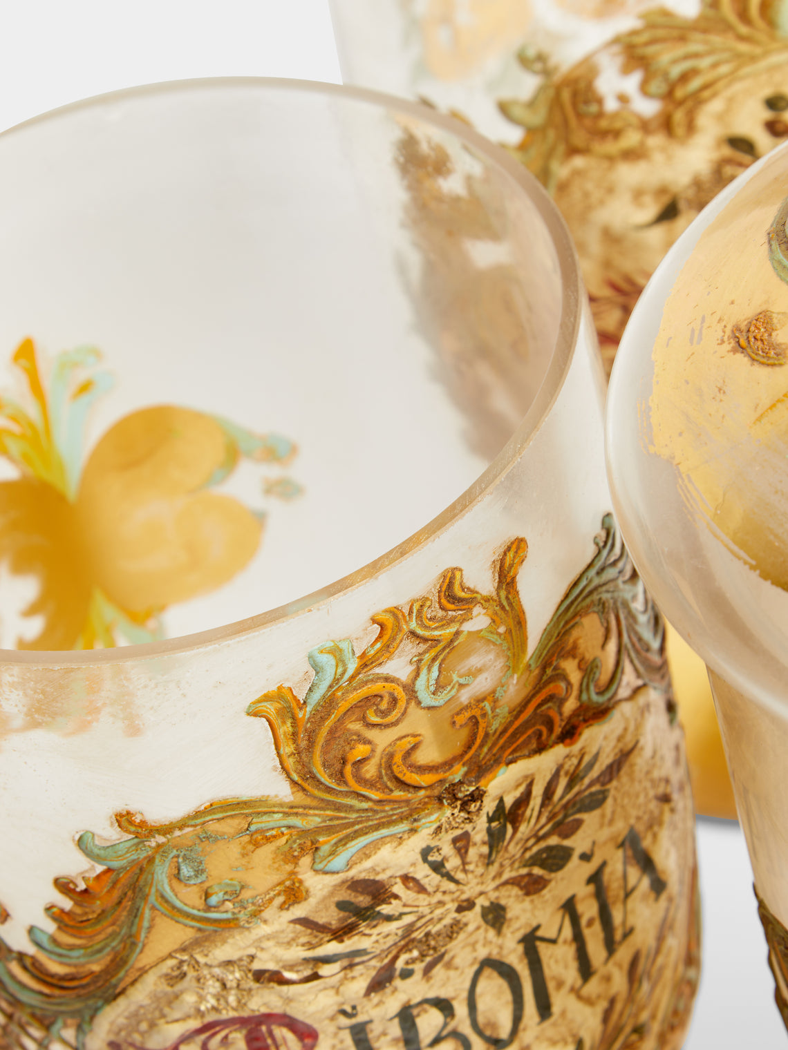 Antique and Vintage - 18th-Century Italian Glass Large Apothecary Jars (Set of 4) -  - ABASK