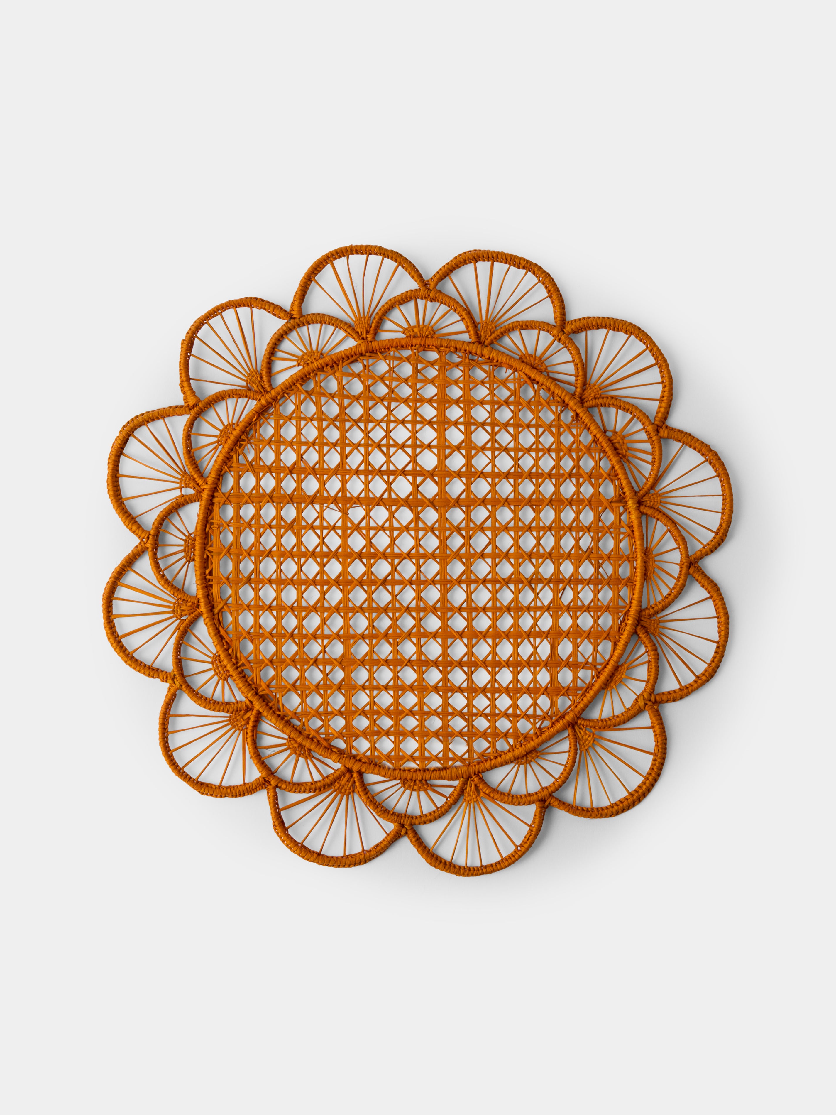 Abask - Margarita Handwoven Iraca Palm Placemats (Set of 4)