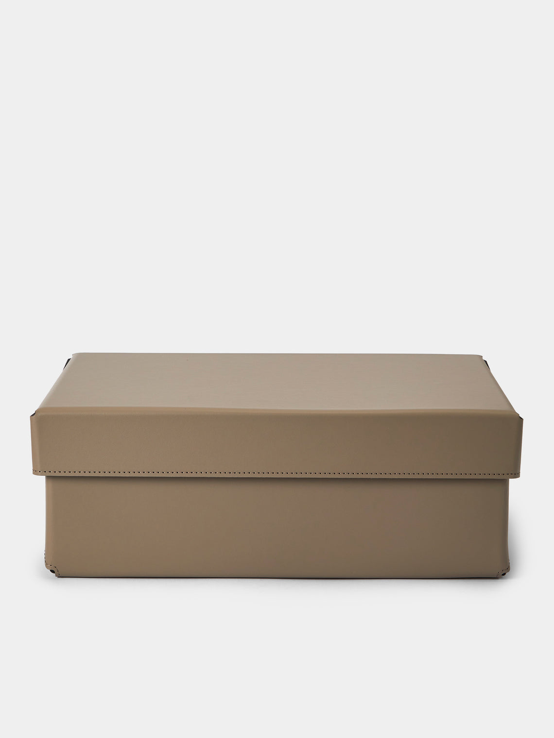 Pinetti - Origami Leather Small Box - Taupe - ABASK - 