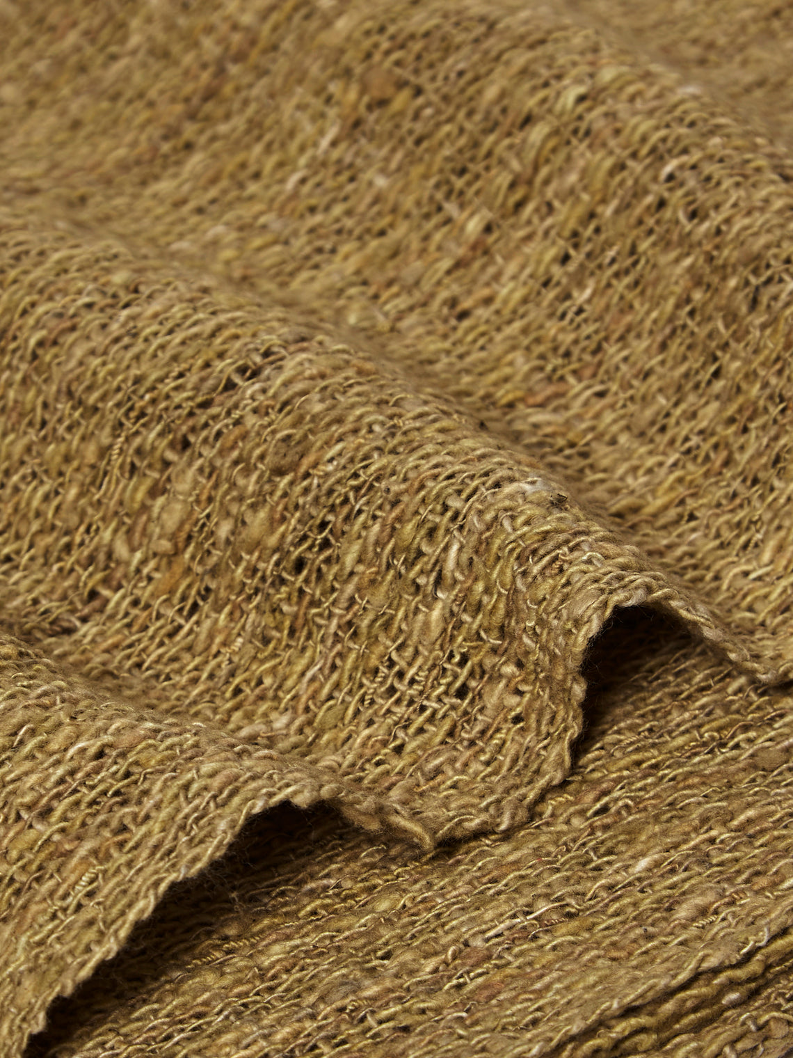 Valentina Hoyos - Hand-Dyed Cotton Throw (106in/2.7m) - Brown - ABASK