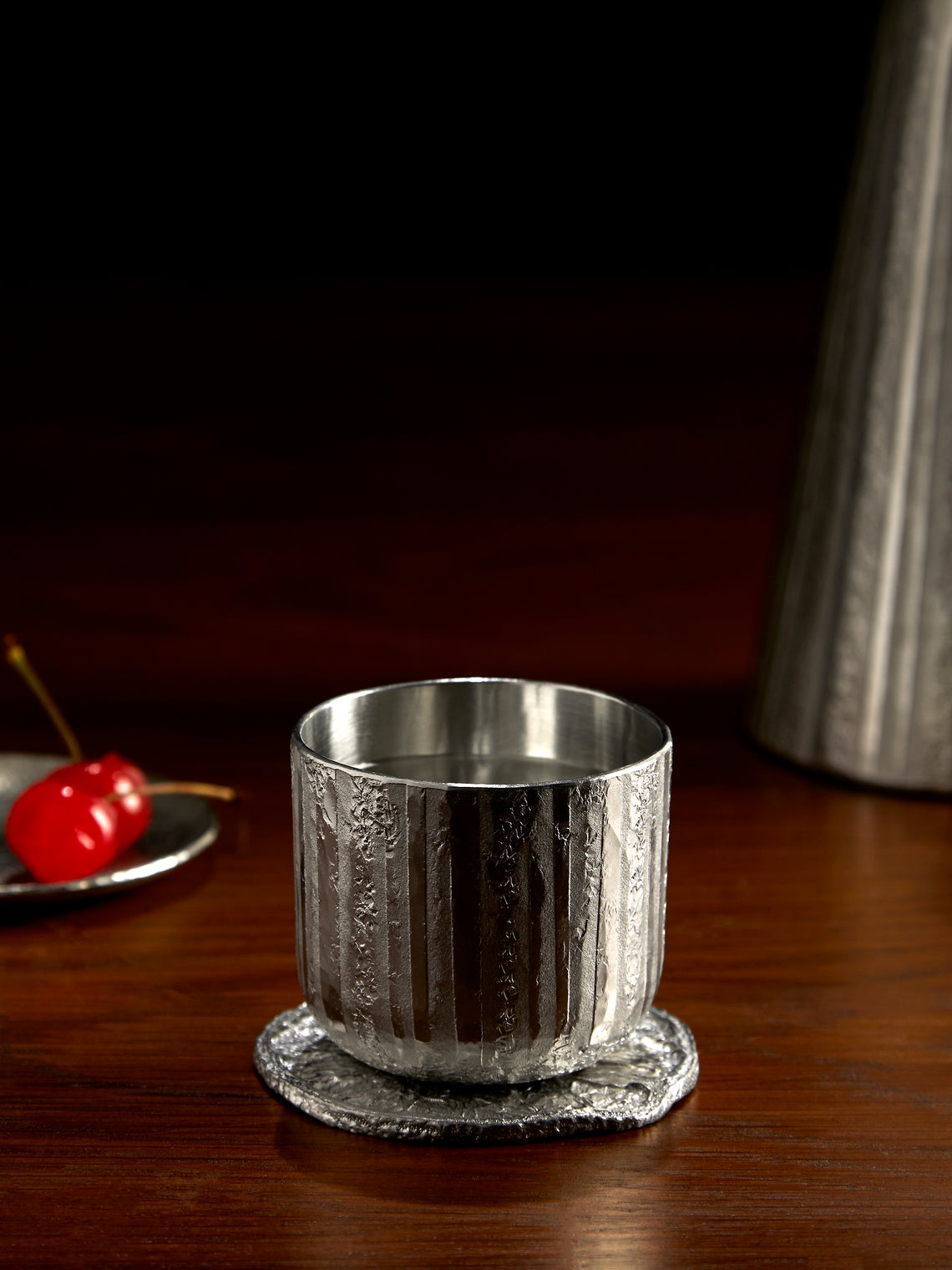Seikado - Guinomi Pewter Sake Cup - Silver - ABASK