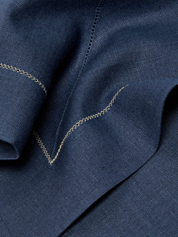 Peter Speliopoulos Projects - Hem-Stitch Linen Napkins (Set of 4) -  - ABASK