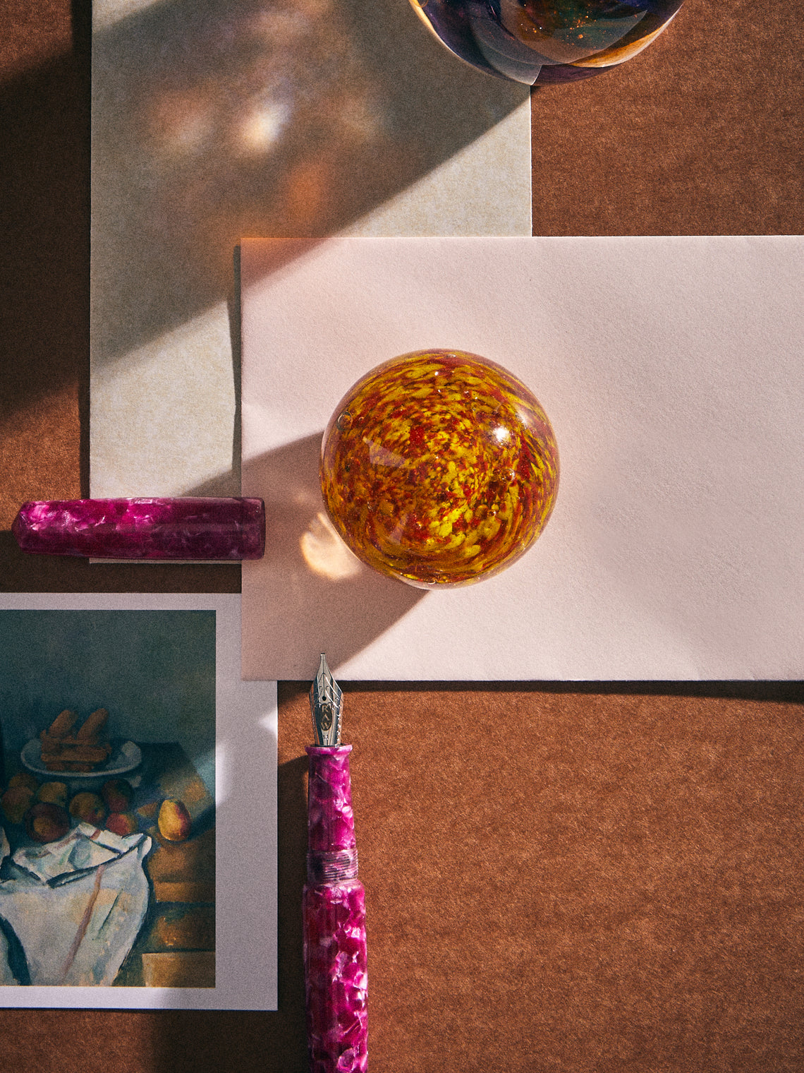 Antique and Vintage - 1960s Glass Paperweight -  - ABASK