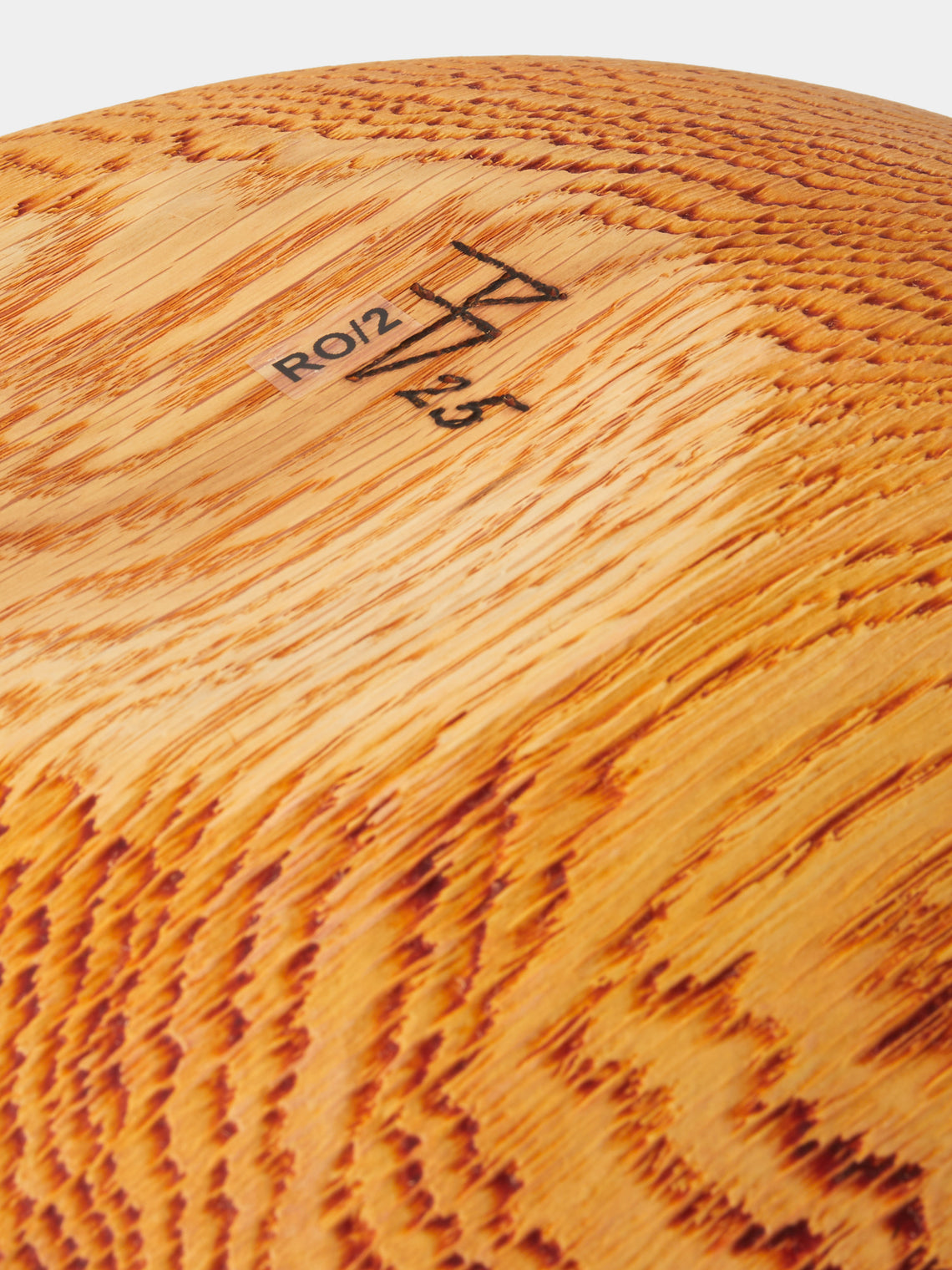 Friedemann Buehler - Red Oakwood Bowl - Red - ABASK