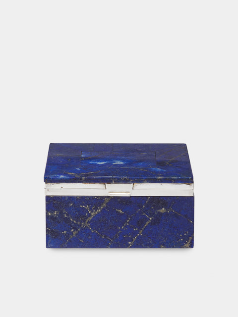 Antique and Vintage - Mid-Century Lapis Lazuli Box -  - ABASK - 